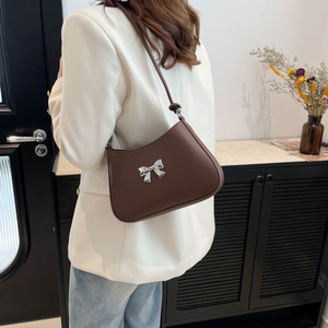 Bolso de Mano Premium con Lazo <span class=keywords><strong>para</strong></span> <span class=keywords><strong>Mujer</strong></span>, Venta al por Mayor de Fábrica, Bolso de Hombro, Bandolera, Bolso de Axila, Bolso de Viaje, Bolso de Almacenamiento - Product Image 5