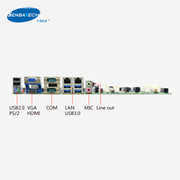 Soket Mainboard 1155 B75 Chipset DDR3 Dual Lan 11 USB 5 SATA2.0 PCIE X16 PCIE X4 LPT PS2 Micro Atx Mother Board Pc