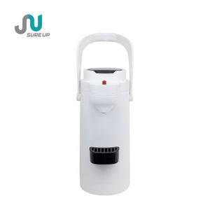 Verseuse isotherme sous vide en acier inoxydable 2,5 L, avec intérieur en verre rose, <span class=keywords><strong>distributeur</strong></span> à levier, verrou <span class=keywords><strong>de</strong></span> sécurité, base pivotante, couleur personnalisable, sans BPA, 24h - Product Image 3