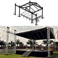 Sistema de Truss para Eventos, Resistente y Duradero, de Aleación de Aluminio, para Colgar Altavoces y Exhibiciones