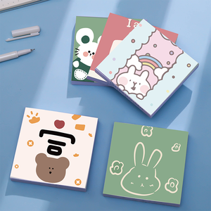 Blocchetti Adesivi Personalizzati per Scuola e <span class=keywords><strong>Ufficio</strong></span>, Forme Personalizzate, Set di Memo Pad Cartoon - Product Image 6