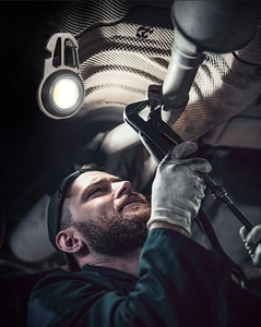 Multi function COB LED Carabiner Keychain Light USB Rechargeable Work Flashlight with Emergency Window Breaker Bottle Opener - Product Image 6