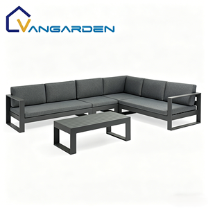 Ensemble <span class=keywords><strong>de</strong></span> canapés d'angle <span class=keywords><strong>de</strong></span> <span class=keywords><strong>jardin</strong></span> en mousse d'extérieur, couleur grise, <span class=keywords><strong>salon</strong></span> <span class=keywords><strong>de</strong></span> <span class=keywords><strong>jardin</strong></span>, luxe, style contemporain chinois, canapés <span class=keywords><strong>de</strong></span> <span class=keywords><strong>jardin</strong></span> 2024 - Product Image 1