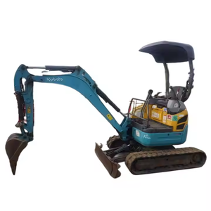 <span class=keywords><strong>Mini</strong></span>-excavatrice d'<span class=keywords><strong>occasion</strong></span> U-17-3S de 1 tonne à petit prix à Shanghai avec moteur d'origine puissant - Product Image 1
