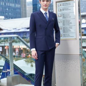 ชุดสูททำงานแบบกระดุม2แถวสำหรับผู้หญิงชุดสูทแบบมีกระดุม - Product Image 5