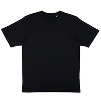 T-shirt en jersey de coton surdimensionné été hommes T-shirt à manches courtes ajusté T-shirt haut écologique hommes vêtements bio T-shirt