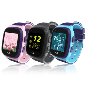 Venta al por mayor Tarjeta SIM Cámara Niños Smartwatch Impermeable SOS 4G Niños Teléfono chico reloj Videollamada LBS Wifi GPS Kid 4G Smart Watch