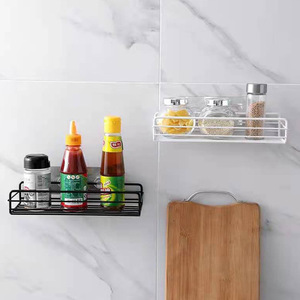 Étagère de rangement pour salle de bain, murale, rectangulaire, étanche, sans perçage, portable, pour articles de toilette - Product Image 3