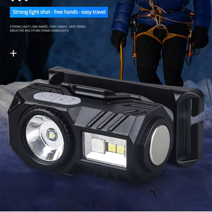 防水 USB 充电头灯 高性能 LED 头灯 多种照明模式 耐用 - Product Image 1