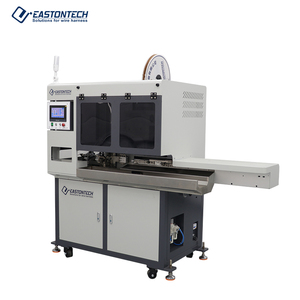 Machine <span class=keywords><strong>à</strong></span> sertir les câbles entièrement automatique Machine <span class=keywords><strong>à</strong></span> couper les fils de câbles Dénudage d'<span class=keywords><strong>un</strong></span> côté étamage d'<span class=keywords><strong>un</strong></span> <span class=keywords><strong>autre</strong></span> côté Sertissage - Product Image 1