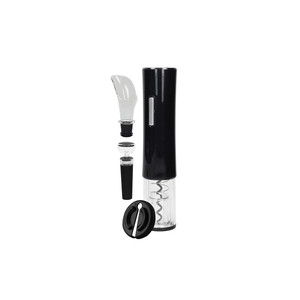 Ensemble tire-bouchon électrique avec bouchon de bouteille et verseur pour usage en bar - Product Image 1