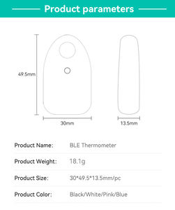 温度センサー温度計NRF51802家庭用チップBLE - Product Image 6
