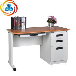 Escritorio de Oficina Moderno de Acero Personalizado al por Mayor 2021 con Cajón con Cerradura - Product Image 2
