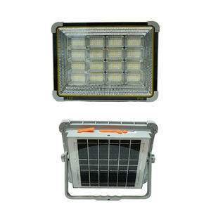 <span class=keywords><strong>Projecteur</strong></span> <span class=keywords><strong>Solaire</strong></span> <span class=keywords><strong>LED</strong></span> Portable 300W du Fabricant Chinois, en ABS, IP66, en Stock, Lampe d'Urgence Extérieure Portative Certifiée CE pour Jardin et Randonnée - Product Image 1