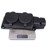 Deko — barre d'alimentation sans fil IP54, 16a, 3500W, prise ue 2 boutons, Type f, couverture étanche, pour l'extérieur, allemagne, russie