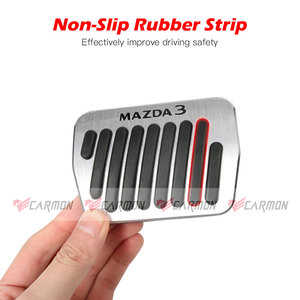 อลูมิเนียมที่เท้าเหยียบเบรกแก๊<span class=keywords><strong>ส</strong></span>เหยียบฝาครอบ<span class=keywords><strong>ส</strong></span>ำหรับใหม่มาส<span class=keywords><strong>ด้า</strong></span><span class=keywords><strong>3</strong></span> 2020 2021 <span class=keywords><strong>2022</strong></span>อุปกรณ์ตกแต่งภายใน - Product Image 6