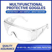 Gafas de Seguridad Antivaho, Transparentes, con Ventilación, para Trabajo de Laboratorio, Industria, Bricolaje y Ferretería