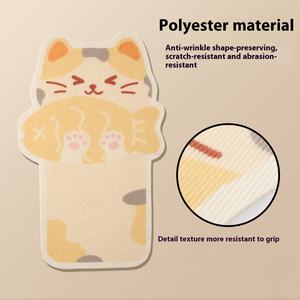 Grand autocollant mural vertical anti-griffures pour chat, protecteur de canapé en polyester, arbre à chat et grattoir - Product Image 2