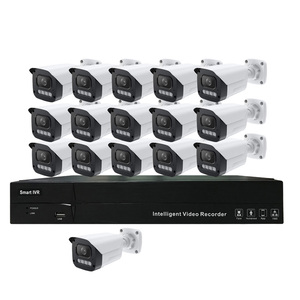 Xonz hệ thống CCTV POE NVR Bộ dụng cụ, hệ thống an ninh thực P2P MSTAR Chipset Sony imx307 H265 TF SD lưu trữ đầy đủ PoE HD Máy Ảnh Bộ dụng cụ - Product Image 1