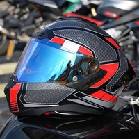 Caschi per casco da motociclista con doppia lente di alta qualità certificato DOT ECE Safe Crash Unisex