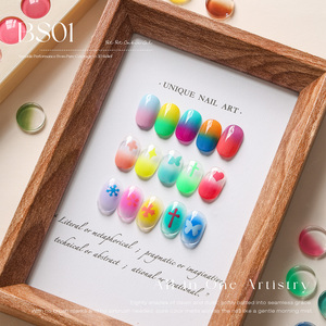 Juego de Esmalte de Uñas en Gel JTING 6 en 1, 80 Colores, Paleta de Gel Ombre, Sin HEMA/TPO, Gel Semipermanente para Arte de Uñas, para Salón de Uñas o Uso Personal - Product Image 5