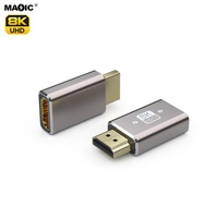 Nouveauté Adaptateur Mini HDMI vers HDMI plaqué or 8K 60Hz mâle vers femelle pour caméra HDTV et projecteur