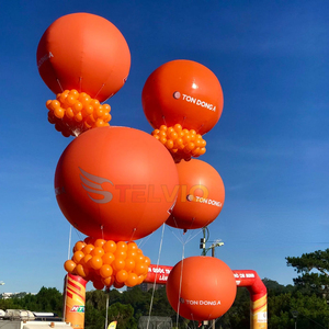 Globo Inflable Naranja Barato en Oferta, Globo Volador Colgante, Globo Inflable de Helio con Logotipo para Publicidad - Product Image 1