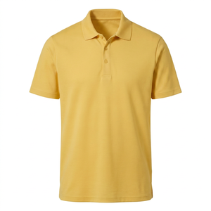 Polo uni personnalisé pour homme, manches courtes, mélange de coton respirant, décontracté, pour le golf, vêtements de travail, uniforme, fabricant OEM ODM - Product Image 1