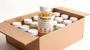 Capsules de vitamine D3 K2 B12 en gélules molles, soutien osseux, cardiaque et immunitaire, complément alimentaire, marque privée OEM ODM - Product Image 5