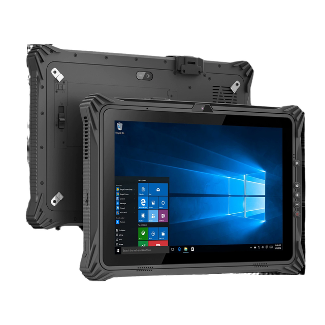 High Performance OEM 10.1" Rugged Tablet Intel I5/I7 Built-in 4G LTE NFC 1/2D RS232 RJ45 With Win 10 128G Industrial Tablet PC