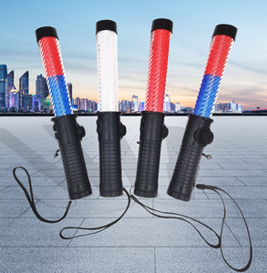 Bastón <span class=keywords><strong>de</strong></span> Seguridad Vial LED <span class=keywords><strong>de</strong></span> 29 cm con Energía <span class=keywords><strong>Solar</strong></span>, Silbato Electrónico, <span class=keywords><strong>Luz</strong></span> Intermitente Prismática <span class=keywords><strong>de</strong></span> Alta Intensidad, para Construcción <span class=keywords><strong>de</strong></span> Carreteras - Product Image 3
