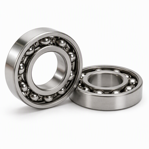 Roulement à billes ouvert en acier inoxydable martensitique 420 S6002, 15x32x9mm, résistant à la corrosion, pour arbre de moteur électrique et convoyeur - Product Image 2
