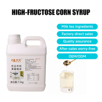Sirop aromatisé aux fruits sur mesure pour Bubble Tea, glace pilée et café – Ingrédients en vrac pour boissons à base de fructose et de sirop de maïs (OEM)