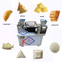Machine à raviolis entièrement automatique, machine à samosas, machine à rouleaux de printemps, machine à empanadas, machine à tourtes à la viande