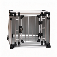 Cage pour animaux de compagnie en aluminium robuste et durable, facile à nettoyer pour une utilisation à la maison, cage pour chat, enclos pour chien intérieur et extérieur