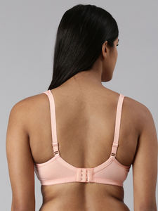 Soutien-gorge de maintien et de couvrance de haute qualité pour femme, à bonnets couvrants, sans armatures, design sans coutures, en tissu doux et respirant, lingerie pour usage quotidien - Product Image 4