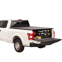 Couverture de benne rigide rétractable en aluminium, étanche et verrouillable, pour camionnettes, y compris Ford Ranger, Tundra et Navara