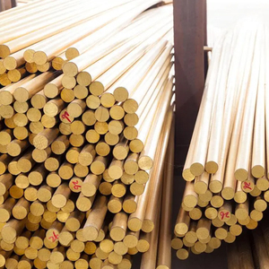 H59 H57 H58ก้านทองแดงกลมขนาด6มม. 8มม. 10มม. บาร์ทองแดง C11000 Cuzn37 - Product Image 6