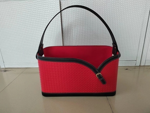 Giỏ Đựng Quà Bằng Da Pu Với Cản Trở - Product Image 5