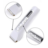 Tondeuse sans fil pour animaux de compagnie avec écran LCD, silencieuse, pour toilettage de chiens et chats, rechargeable, tondeuse à poils, boîtier en plastique, fonctionne sur piles