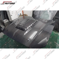 Capot de capot en Fiber de carbone MBJ OEM Offre Spéciale d'usine pour Ford Mustang 2.3T 5.0L GT500 Shelby Super Snake GT350 GT