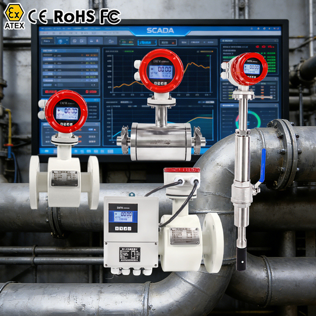 Water Flow Meter 1 Inch Water Meter Flow Monitor Totalizer Water Meter