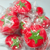 Creatief plastic vloeibaar tomaten squishy speelgoed, vormbaar, realistisch fruit, langzaam rijzend, stress fidget speelgoed voor jongens, meisjes en kinderen vanaf 14 jaar