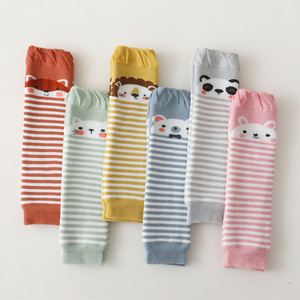 Calzini Con Ginocchiere Antiscivolo Per Bambini 0-12 Mesi - 3 Paia In Cotone Morbido - Foto 9