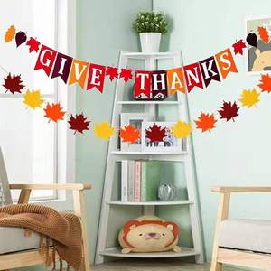 Hot Selling Colorful Felt <b>Party</b> <b>Banner</b> for Thanksgiving Day Use - Product Image 3