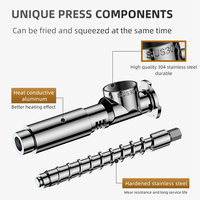 Machine d'Extraction d'Huile de Graines Commerciale, Pressoir à Huile Performant / Pressoir à Huile de Palmiste, Expulseur d'Huile de Soja, Capacité 6kg-8kg