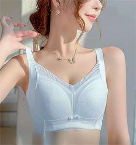 Sujetador <span class=keywords><strong>de</strong></span> copa completa para <span class=keywords><strong>mujeres</strong></span> con senos <span class=keywords><strong>grandes</strong></span> que muestran una pequeña reducción <span class=keywords><strong>de</strong></span> senos delgada y sujetador <span class=keywords><strong>de</strong></span> ajuste anti-caída - Product Image 5