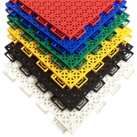 Moderna Baldosa de PVC Personalizable de Estilo Chino, Antideslizante, para Deportes al Aire Libre, Vinilo para Escuelas y Hoteles, Diseño de Patrones Coloridos y Modernos