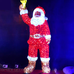 TOPREX Event بسعر الجملة حجم الحياة صوفي بمكانة سانتا كلوز نحت Led حجم كبير سانتا كلوز - Product Image 2