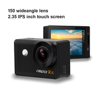 Cámara de Acción 4K 60FPS 1080P Personalizable de Fábrica, Resistente al Agua hasta 60m con Conexión Wifi para Natación y Buceo